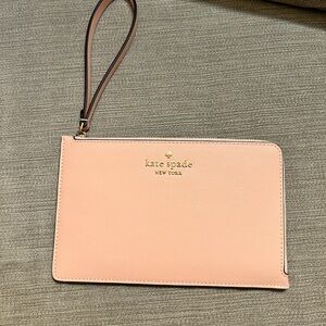 Kate Spade Cameron medium Pink Wristlet